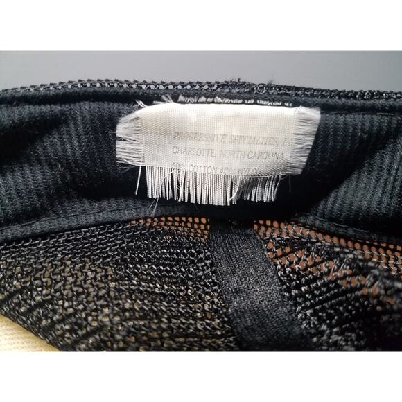 Vintage NASA Black Mesh Snapback Hat With "Scrambled Eggs" Gold Leaf Embroidery - Picture 9 of 9